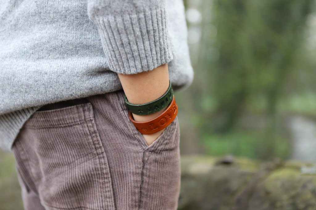 Keep – Personalised Leather Bracelet