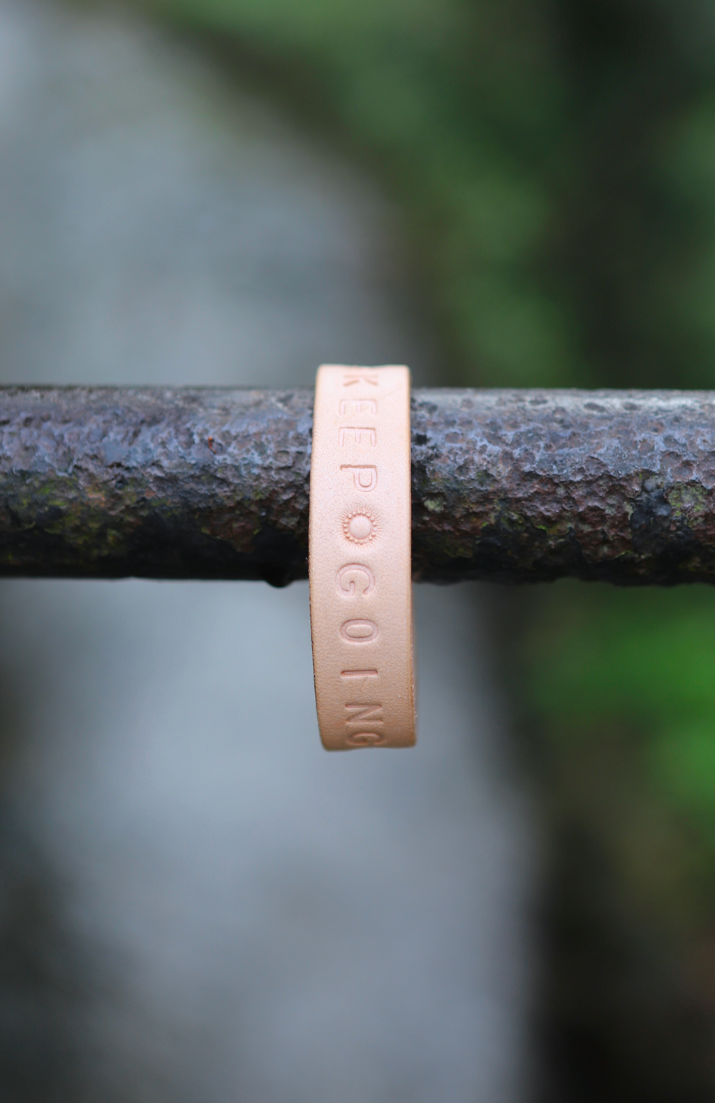 Keep – Personalised Leather Bracelet