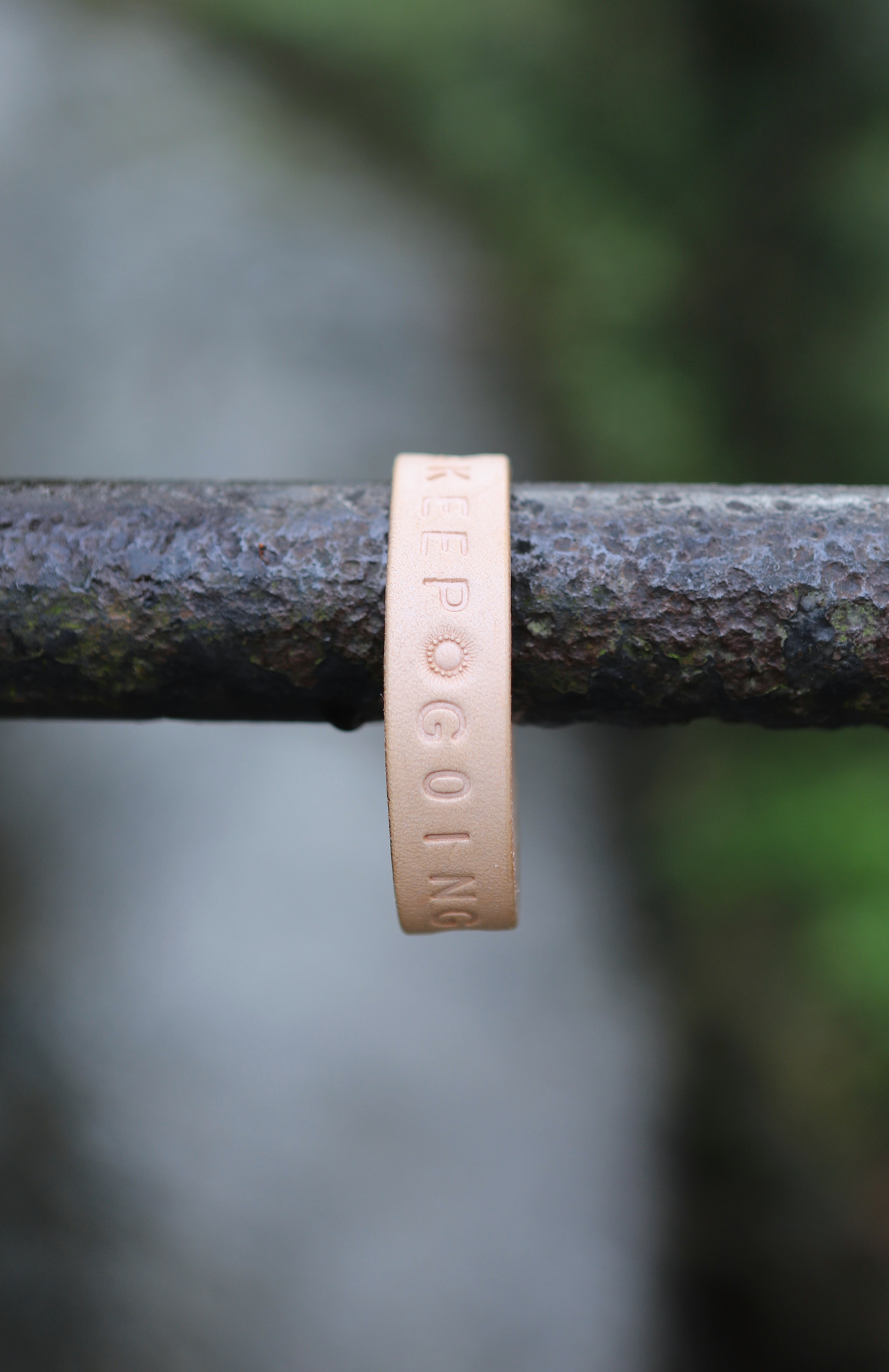 Keep – Personalised Leather Bracelet
