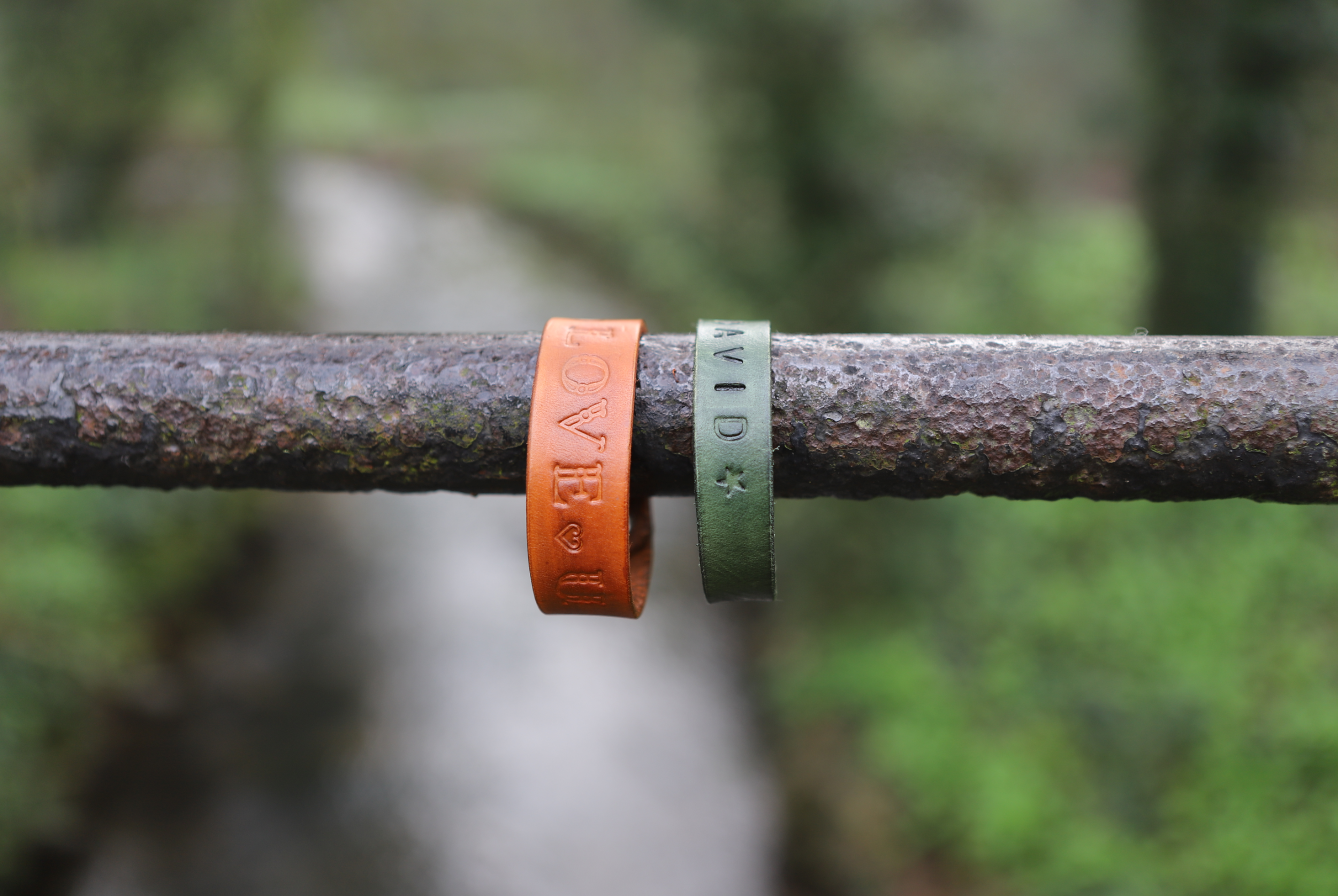 Keep – Personalised Leather Bracelet