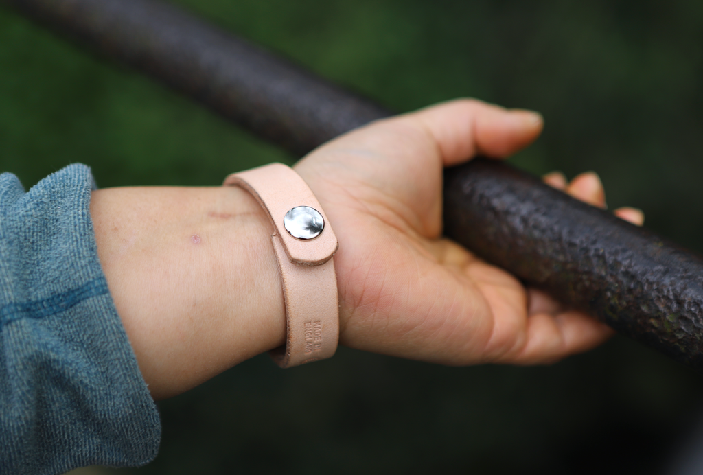 Keep – Personalised Leather Bracelet
