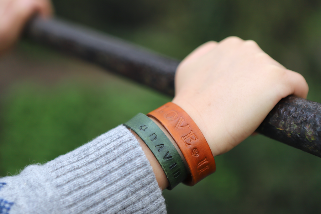 Keep – Personalised Leather Bracelet