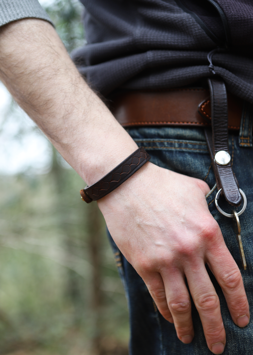 Bracken Leather Bracelet